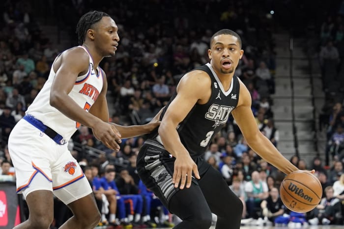 Keldon Johnson, San Antonio Spurs, New York Knicks, Immanuel Quickley